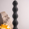 ROCKS-OFF - PETITE SENSATIONS PERLES ANAL PLUG VIBRATEUR NOIR
